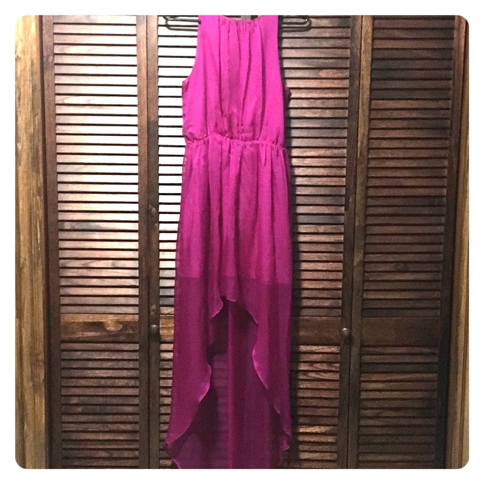 XXI High-low Magenta/Purple/Pink Dress.